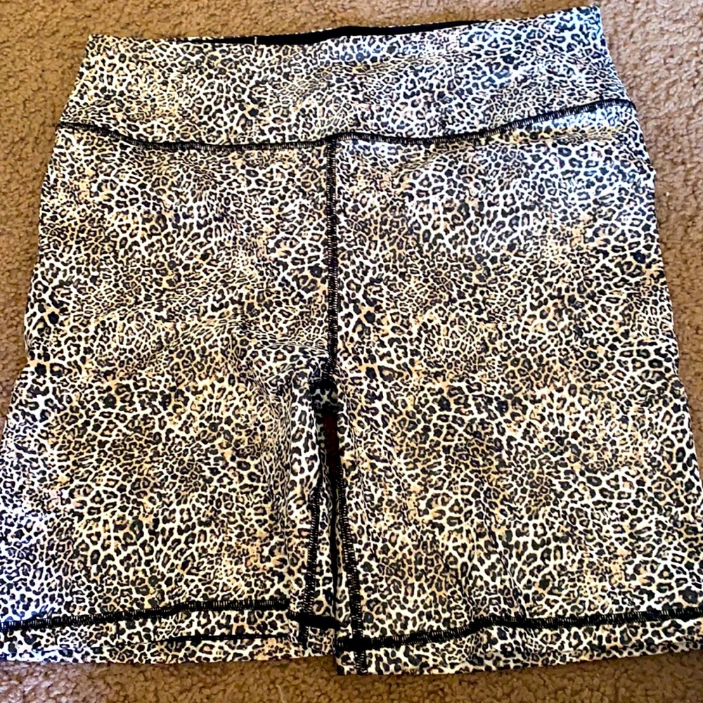 Cheetah Print VS Biker Short.